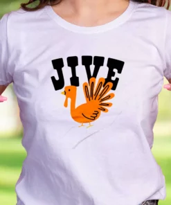 Jive Turkey Happy Thanksgiving Thanksgiving Vintage T Shirt 2
