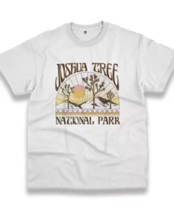 Joshua Tree National Park Retro Casual Earth Day T Shirt 4