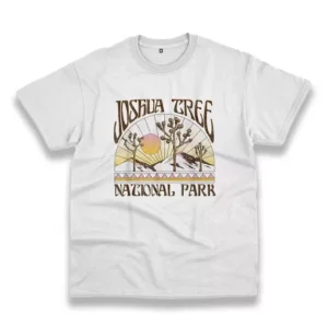 Joshua Tree National Park Retro Casual Earth Day T Shirt 4