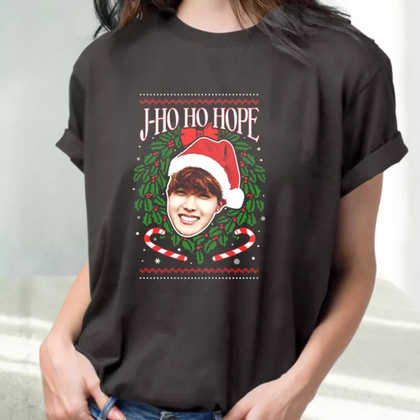 Jung Ho Seok Kpop Fangirl T Shirt Xmas Design