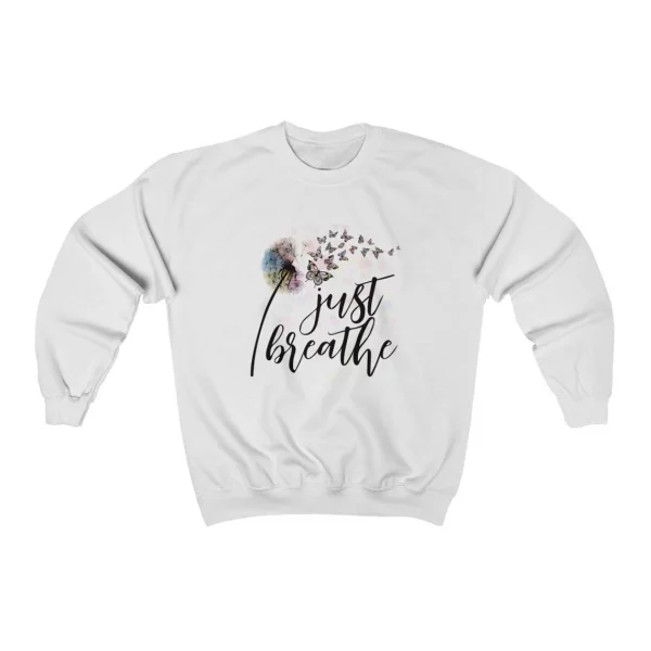 Just Breathe Dandelion Sweatshirt