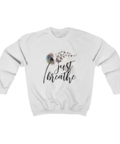 Just Breathe Dandelion Sweatshirt 2