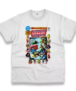 Justice League Crisis On Earth Casual Earth Day T Shirt 1