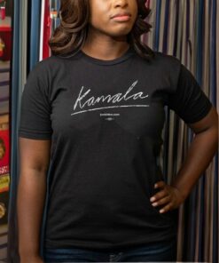 Kamala Signature Unisex Black Shirt 2