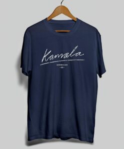 Kamala Signature Unisex Navy T Shirt 1