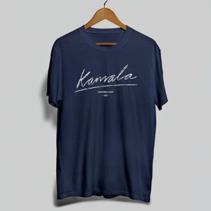 Kamala Signature Unisex Navy T Shirt 1