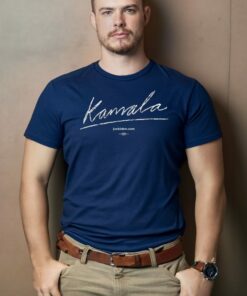 Kamala Signature Unisex Navy T Shirt 2