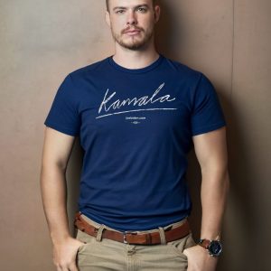 Kamala Signature Unisex Navy T Shirt 2