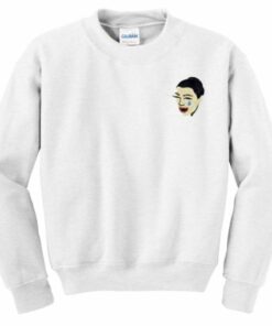 Kimoji crying Sweatshirt 1