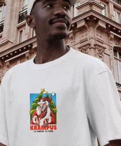 Krampus Is Coming To Town Funny Christmas T Shirt 2 Krampus Is Coming To Town Funny Christmas T Shirt 3