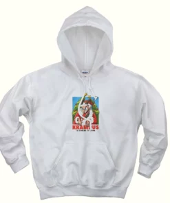 Krampus Is Coming To Town Ugly Christmas Hoodie 1