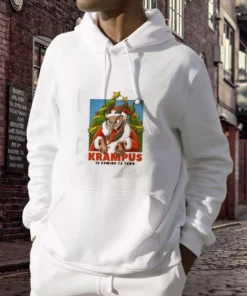 Krampus Is Coming To Town Ugly Christmas Hoodie 2 Krampus Is Coming To Town Ugly Christmas Hoodie 3