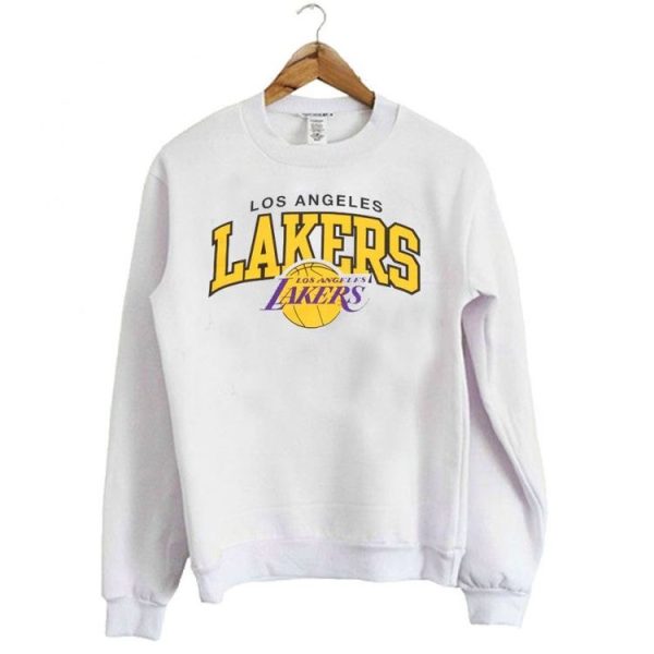 Lakers LA Basketball Team Sweatshirt