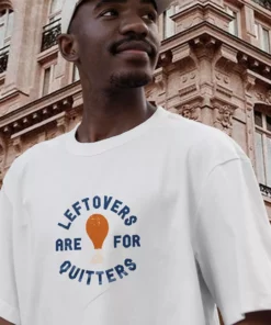 Leftovers Are For Quitters Turkey Leg Thanksgiving Vintage T Shirt 2 Leftovers Are For Quitters Turkey Leg Thanksgiving Vintage T Shirt 3