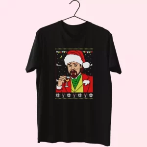 Leonardo Dicaprio Meme Christmas T Shirt Xmas Design 4