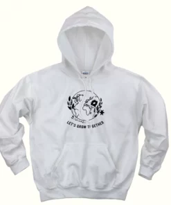 Lets Grow Together Day Earth Day Hoodie 1
