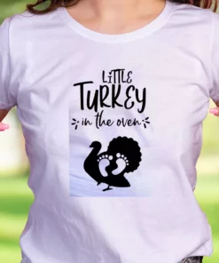 Little Turkey In The Oven Thanksgiving Vintage T Shirt 1 Little Turkey In The Oven Thanksgiving Vintage T Shirt 2