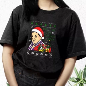 Lord Jane What A Sad Little Christmas Jumper T Shirt Xmas Design 3