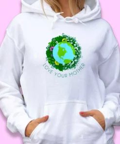Love Your Mother And Flowers Day Earth Day Hoodie 1 Love Your Mother And Flowers Day Earth Day Hoodie 2