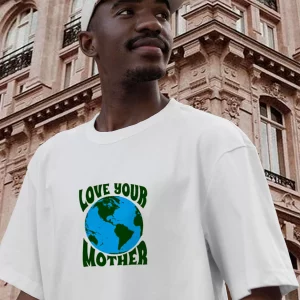 Love Your Mother Earth And Flowers Casual Earth Day T Shirt 3