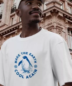Make Earth Cool Again Climate Casual Earth Day T Shirt 3