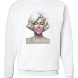 Marilyn Monroe Bubble Gum Sweatshirt