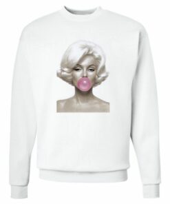 Marilyn Monroe Bubble Gum Sweatshirt 2