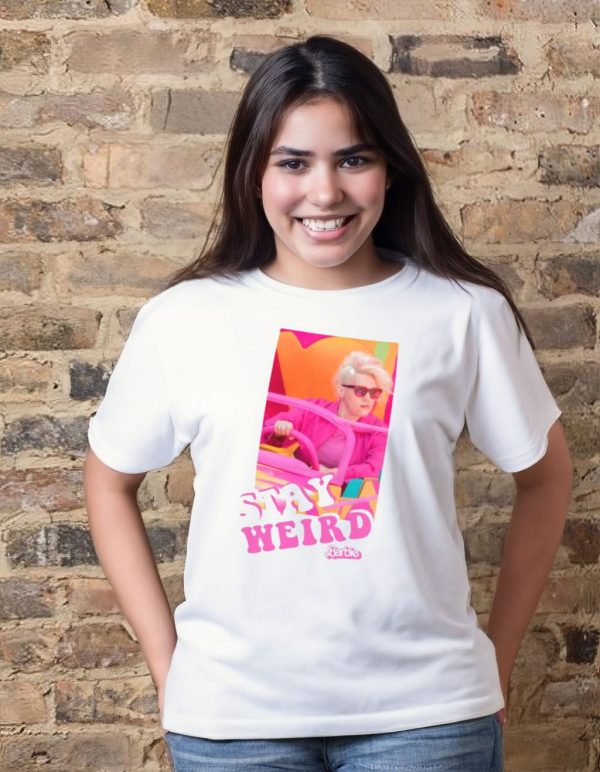 Mattel Creations Merch Stay Weird Tee Shirt