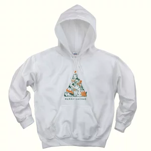 Merry Meowy Catmas Ugly Christmas Hoodie