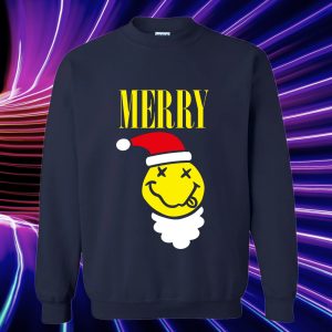 Merry Nirvana Christmas Sweatshirt adm