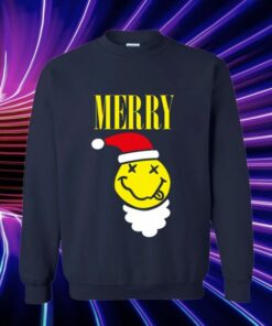 Merry Nirvana Christmas Sweatshirt adm 2