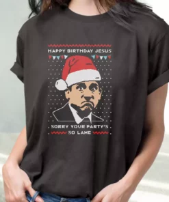 Michael Scott The Office Christmas T Shirt Xmas Design 2