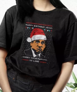 Michael Scott The Office Christmas T Shirt Xmas Design 3