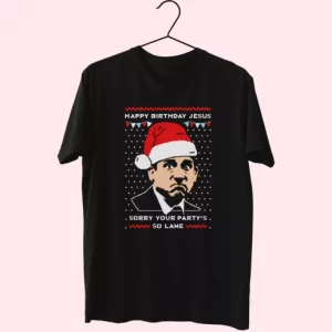 Michael Scott The Office Christmas T Shirt Xmas Design 4