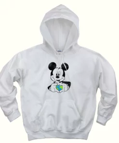 Mickey Holding Day Earth Day Hoodie 1