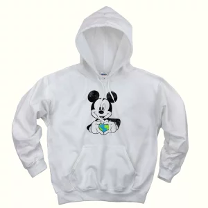 Mickey Holding Day Earth Day Hoodie