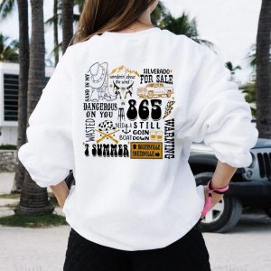 Morgan Wallen Dangerous Album Sweatshirt Back 1