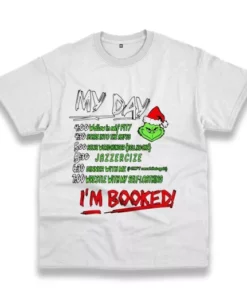 My Day The Grinch I'M Booked Thanksgiving Vintage T Shirt 3 My Day The Grinch IM Booked Thanksgiving Vintage T Shirt 4