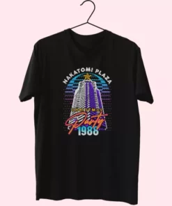 Nakatomi Plaza Christmas Party 1988 T Shirt Xmas Design 4
