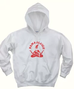 Namasleigh Yoga Santa Ugly Christmas Hoodie 1