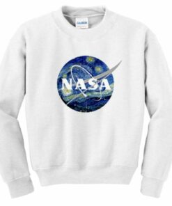 Nasa Logo Van Gogh Sweatshirt 1