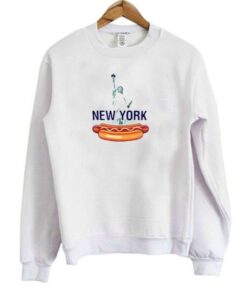 New York Hotdog Sweatshirt 1