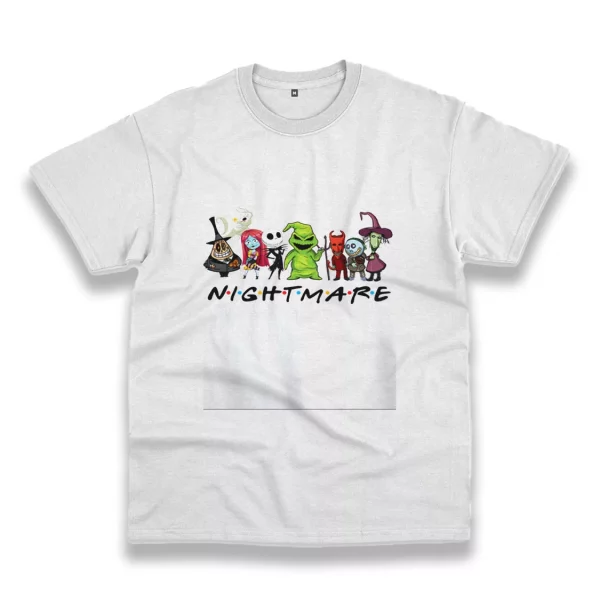 Nightmare Before Christmas Friends Funny Christmas T Shirt