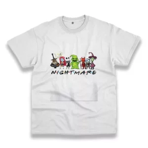 Nightmare Before Christmas Friends Funny Christmas T Shirt 4