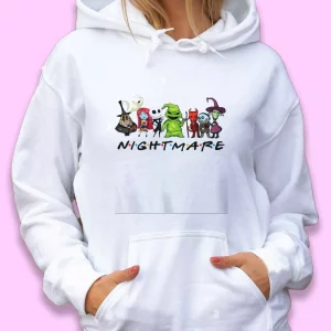 Nightmare Before Christmas Friends Ugly Christmas Hoodie