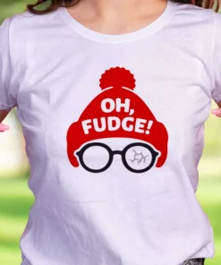 Oh Fudge Santa Funny Christmas T Shirt 1 Oh Fudge Santa Funny Christmas T Shirt 2