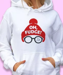 Oh Fudge Santa Ugly Christmas Hoodie 1 Oh Fudge Santa Ugly Christmas Hoodie 2