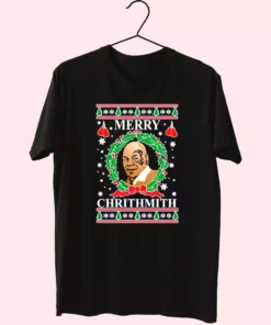 Oncoast Mike Tyson Merry Chrithmith Ugly Christmas T Shirt Xmas Design 1