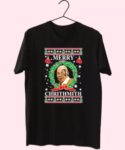 Oncoast Mike Tyson Merry Chrithmith Ugly Christmas T Shirt Xmas Design 4