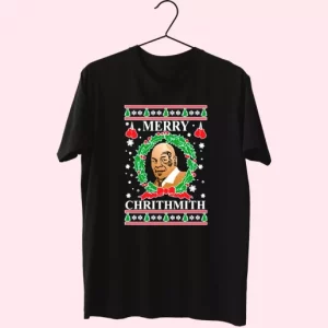 Oncoast Mike Tyson Merry Chrithmith Ugly Christmas T Shirt Xmas Design 4